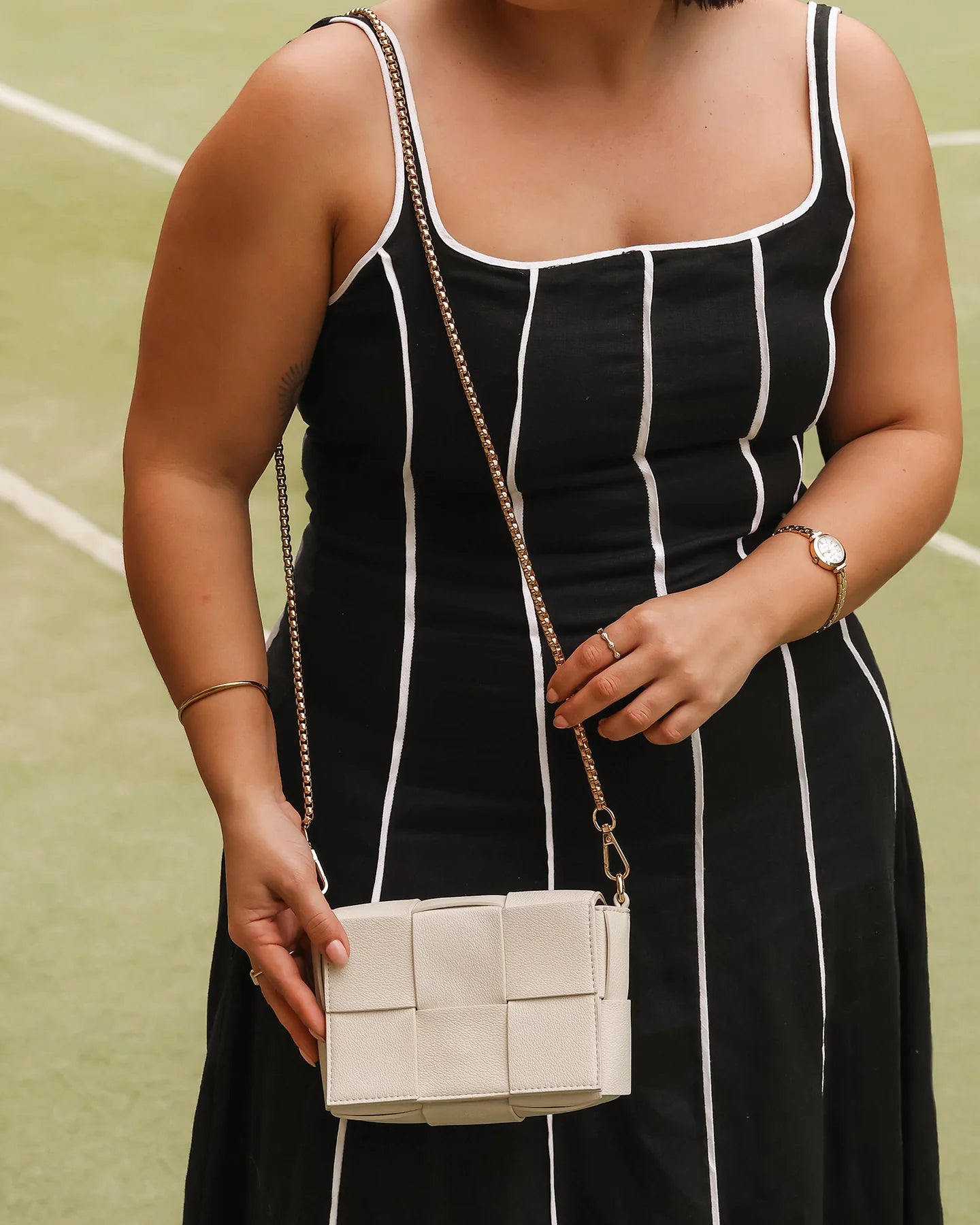 Collection of Louenhide Josephine Crossbody Bag - Vanilla in a gallery layout