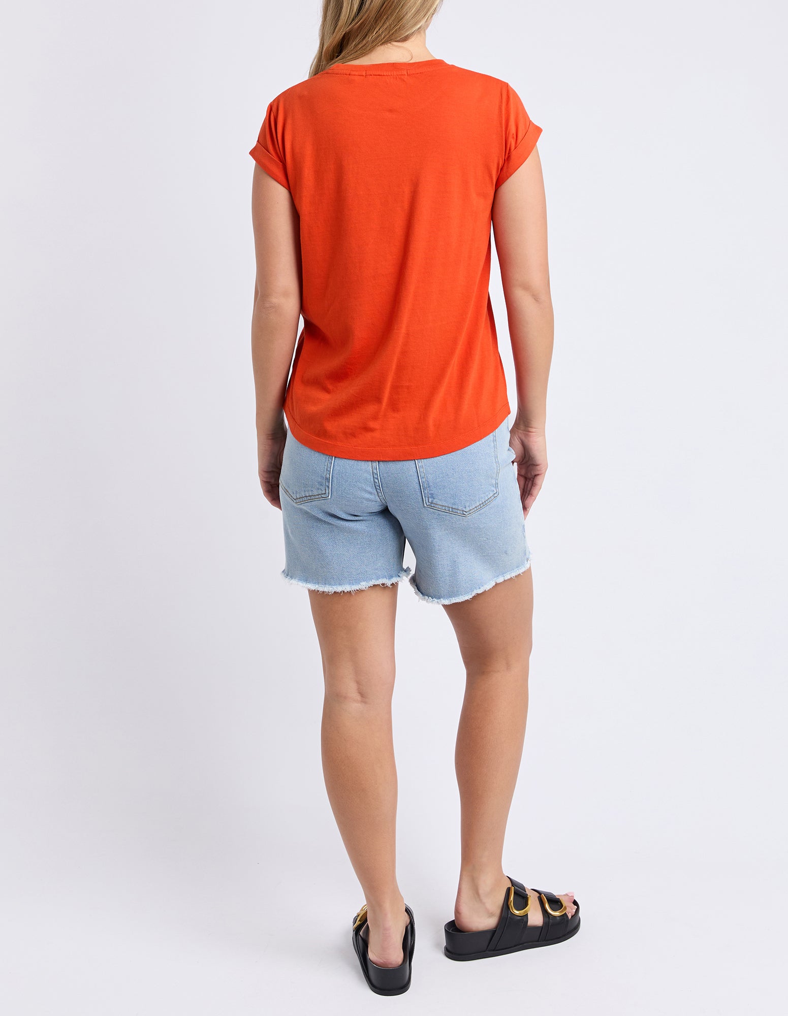 Collection of Foxwood Manly Tee - Red in a gallery layout