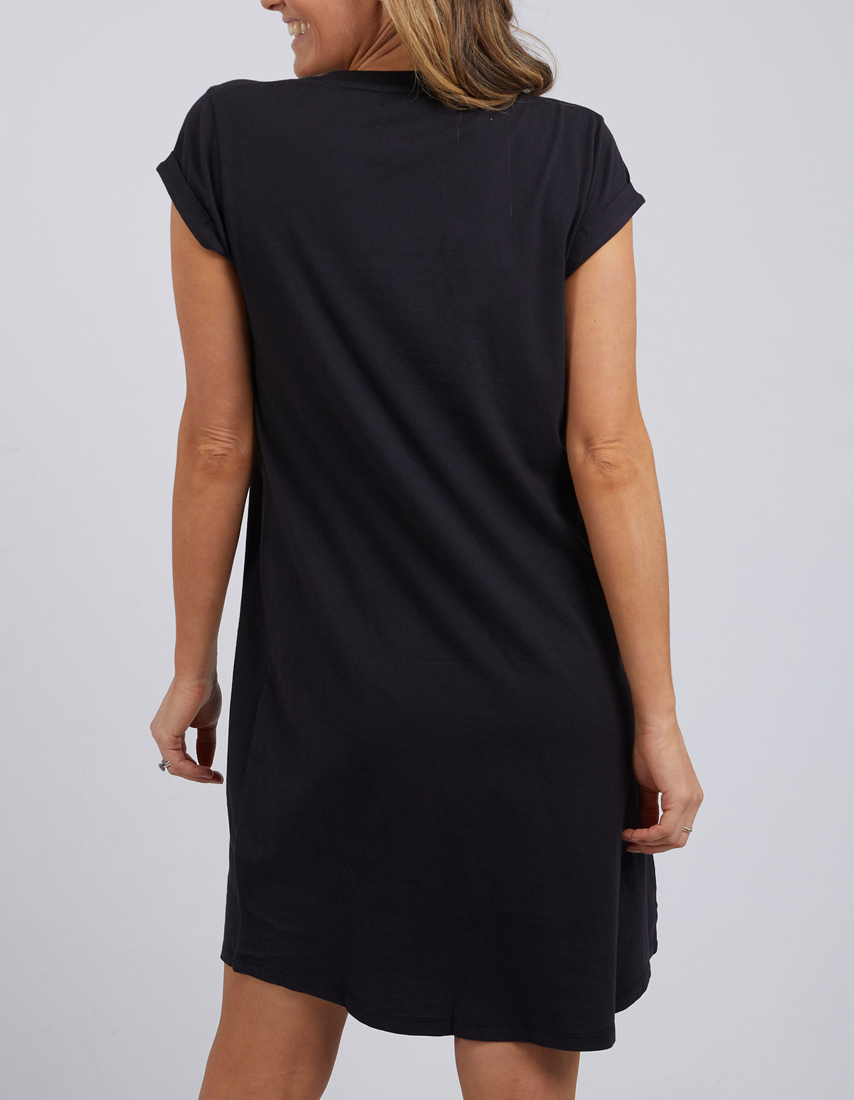 Foxwood Manly Vee Dress - Black
