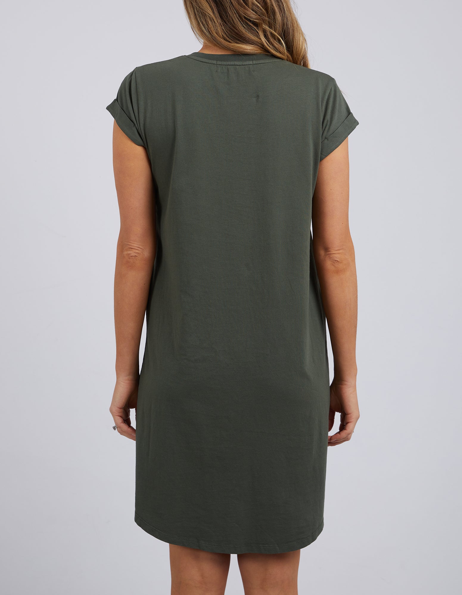 Image of Foxwood Manly Vee Dress - Khaki