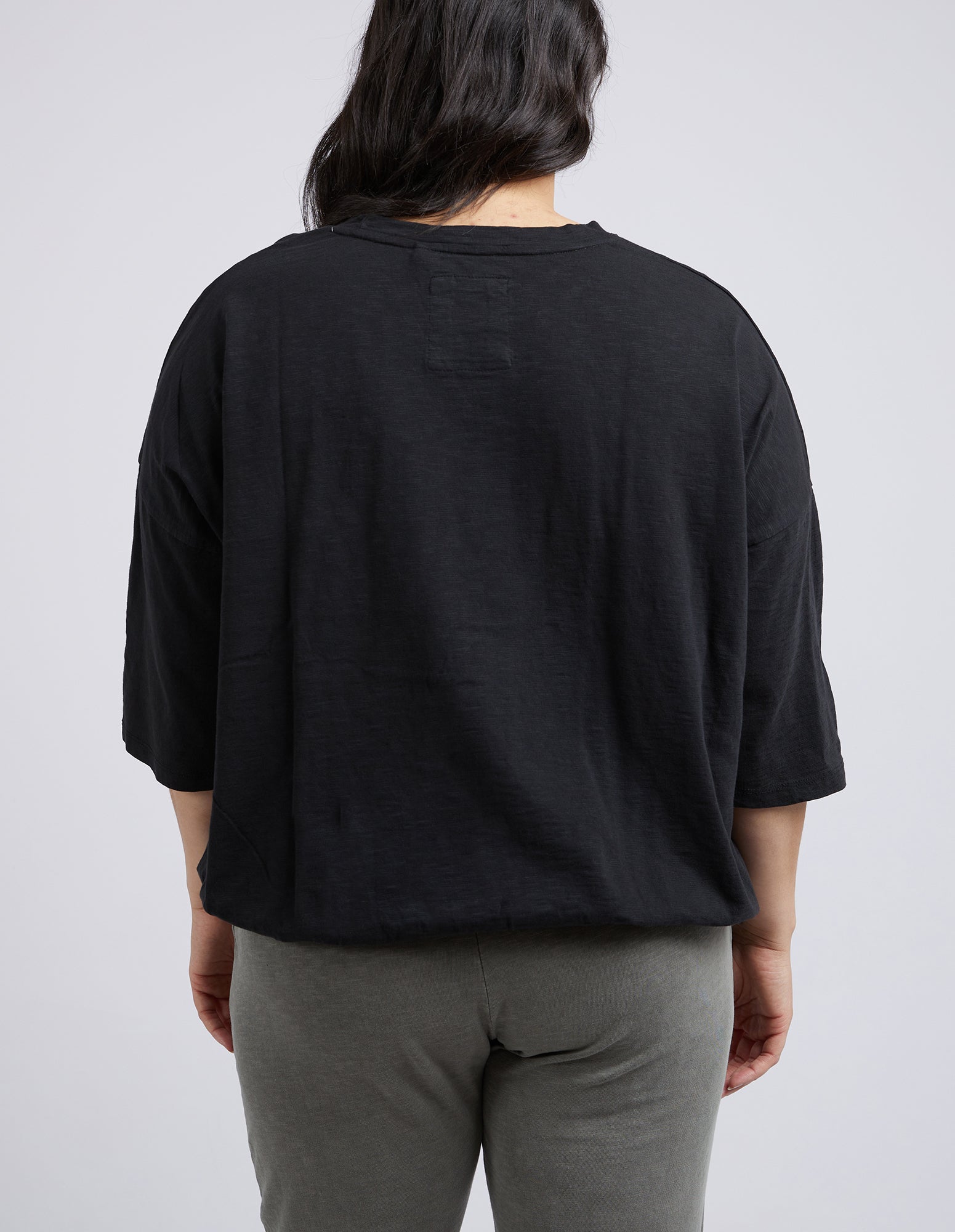 Image of Elm Fundamental Mazie Sweat - Black