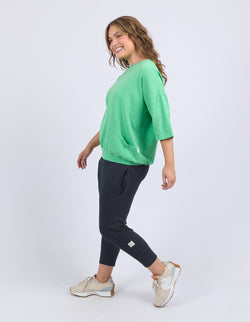 Collection of Elm Fundamental Mazie Sweat - Spring Green in a gallery layout