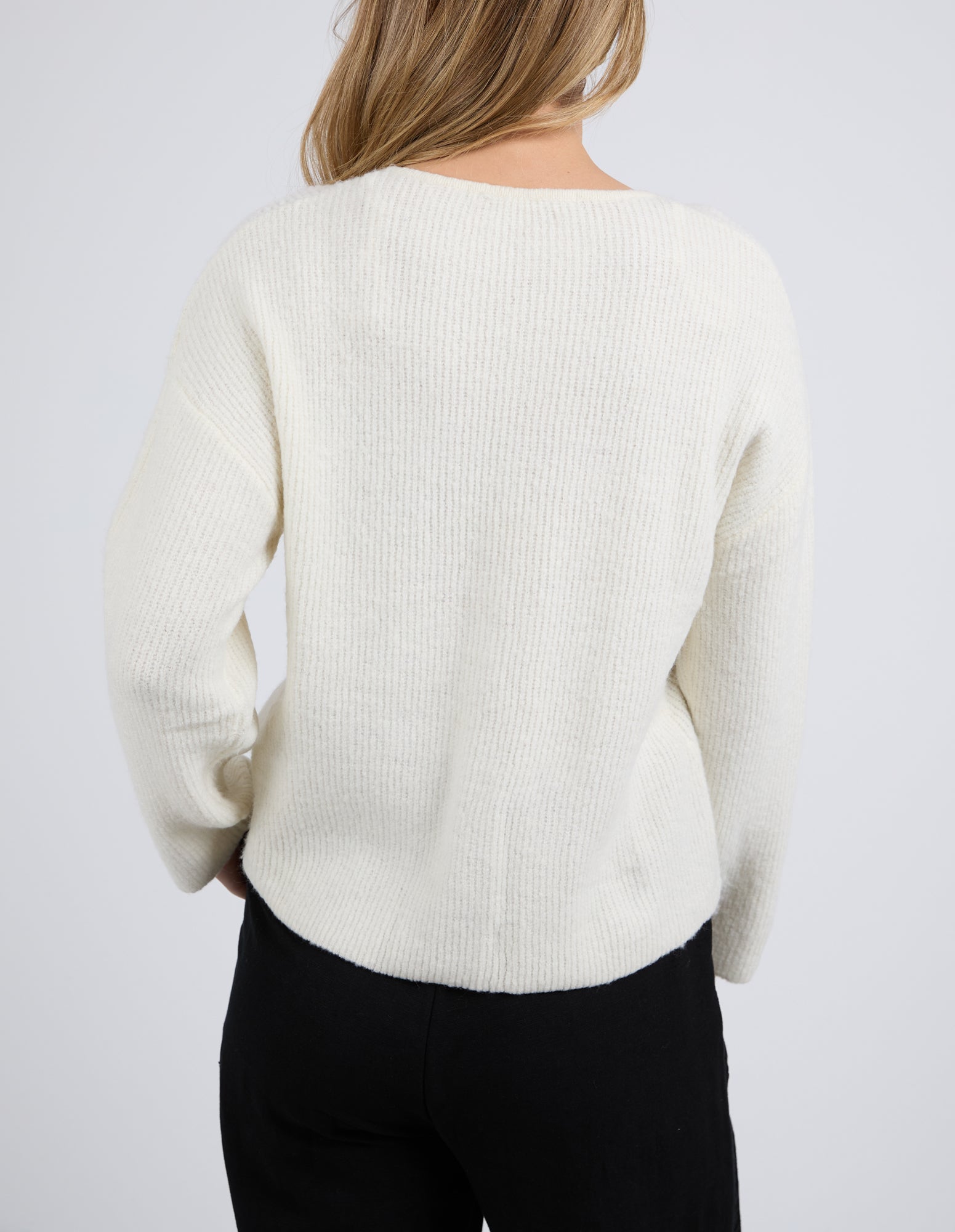 Collection of Foxwood Murphy Knit Cardi - Vintage White in a gallery layout