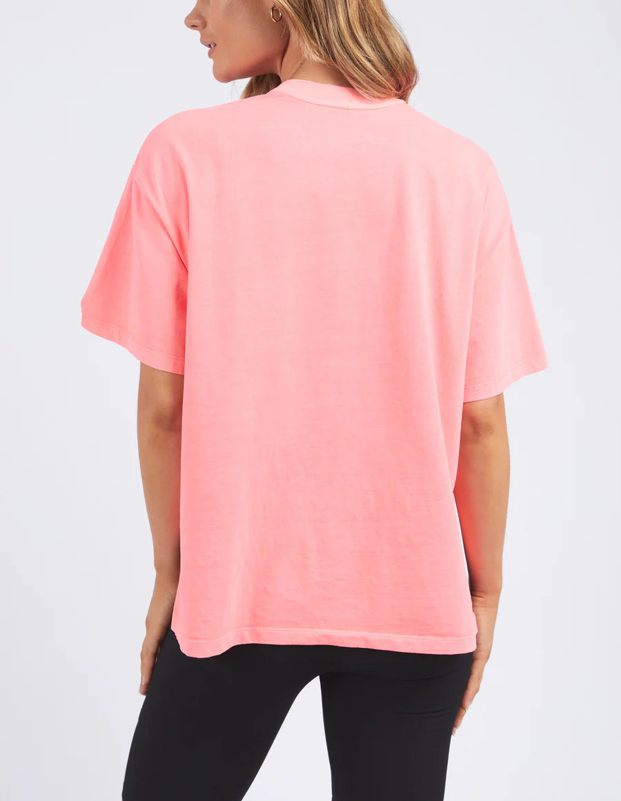 Foxwood Simplified Tee - Neon Pink