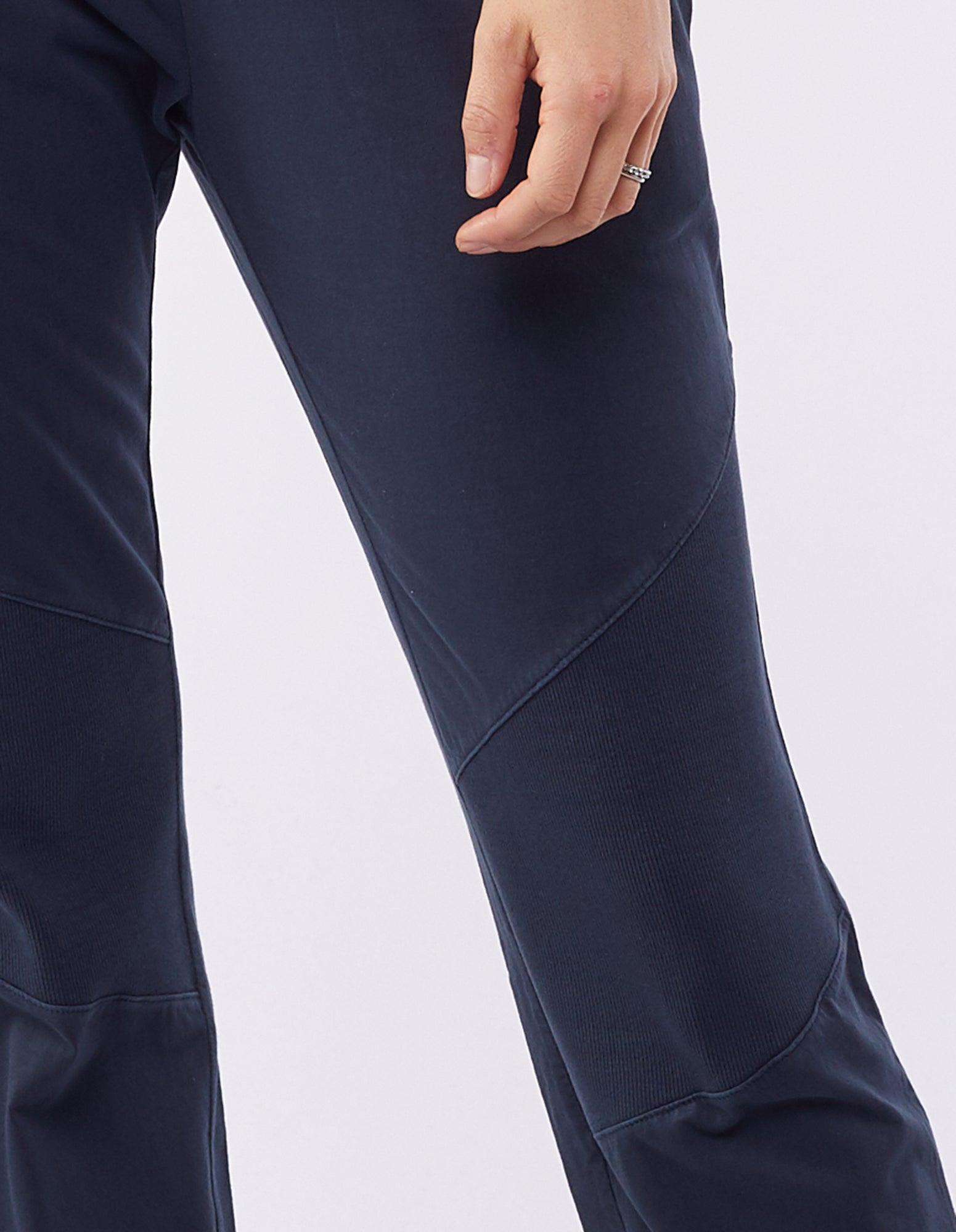 Collection of Elm Rib Trim Pant - Dark Saphire in a gallery layout