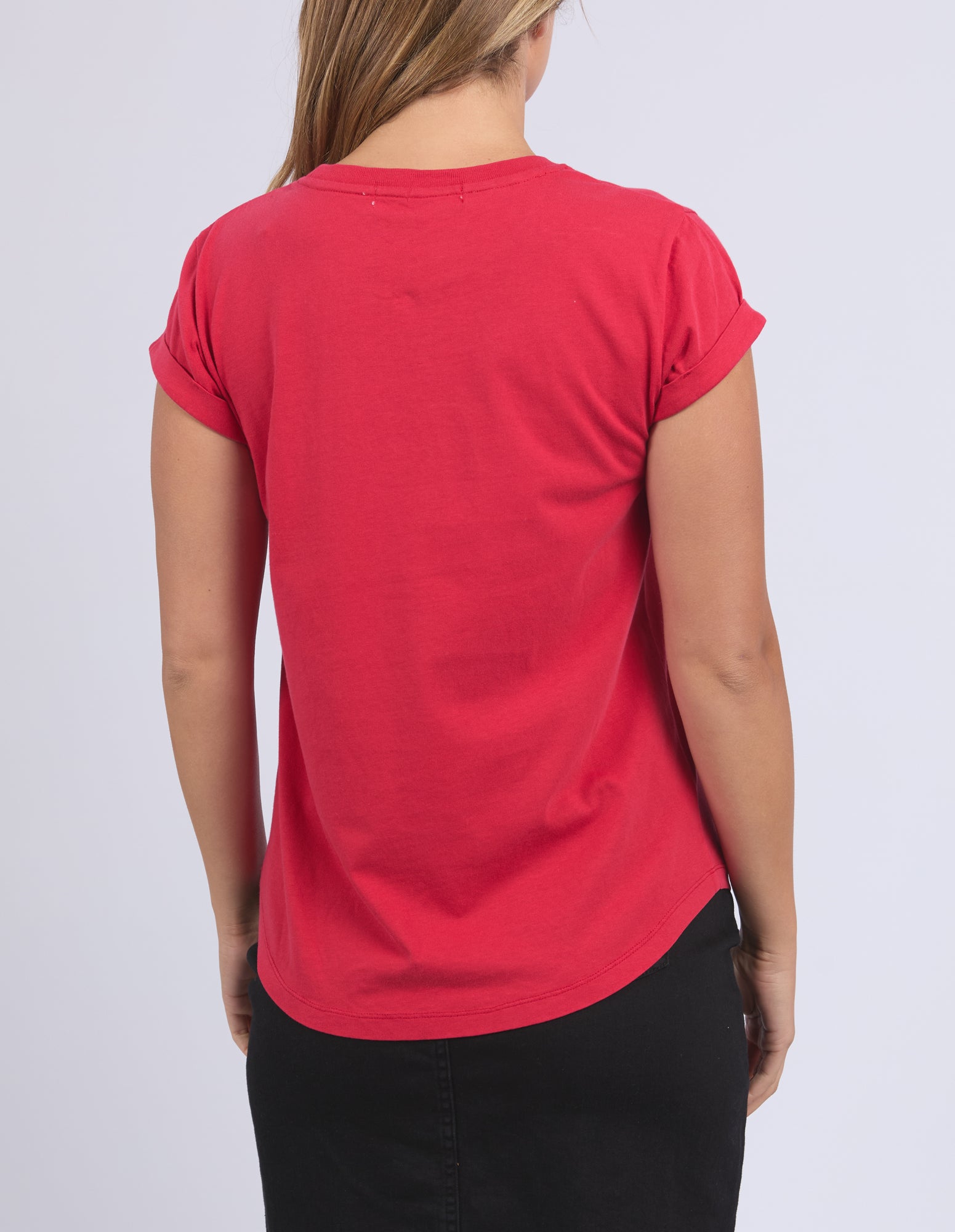 Foxwood Signature Tee - Crimson