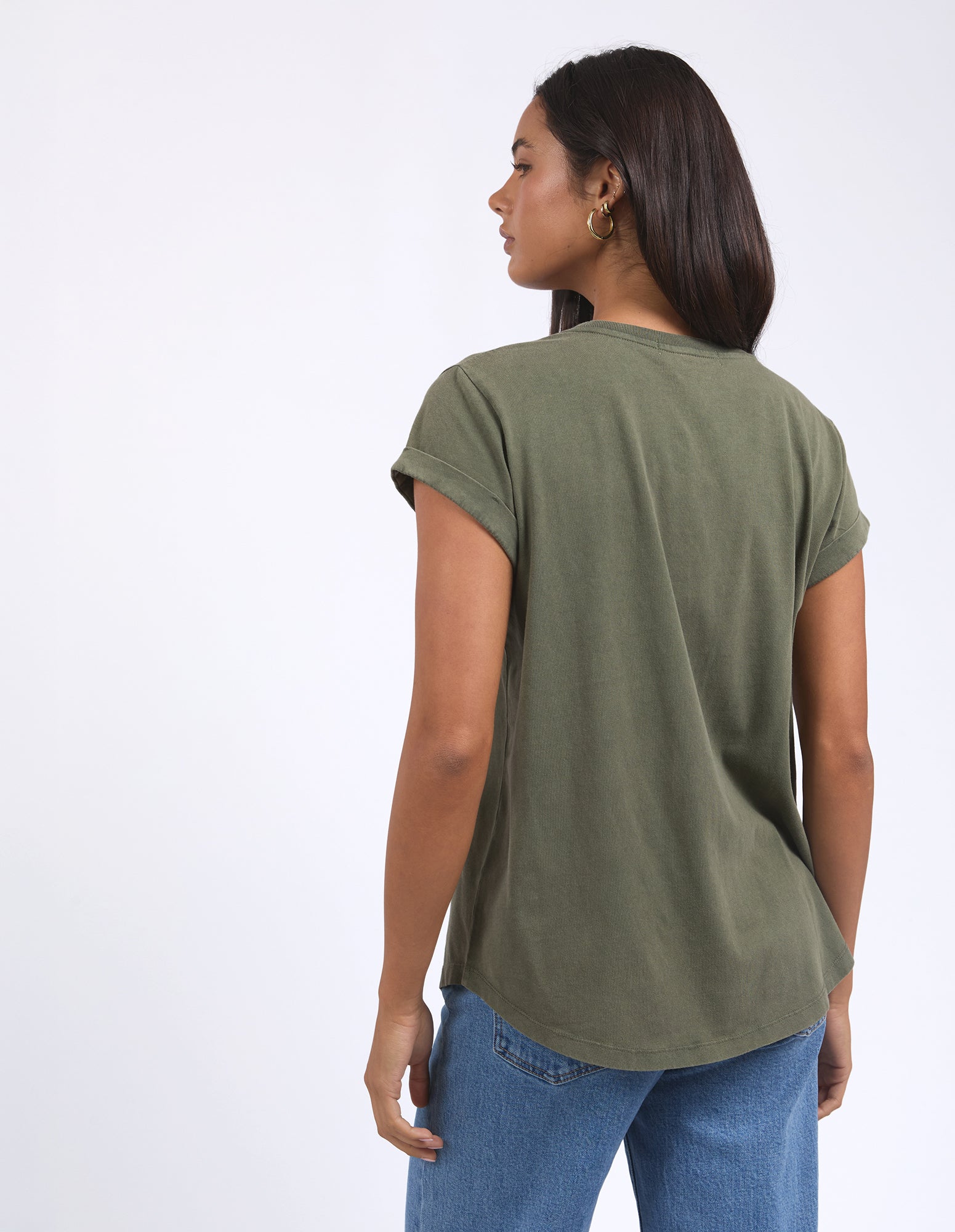 Foxwood Signature Tee - Khaki