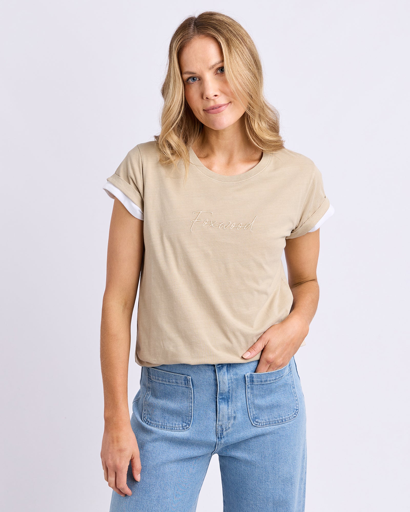 Image of Foxwood Signature Tee - Oxford Oak
