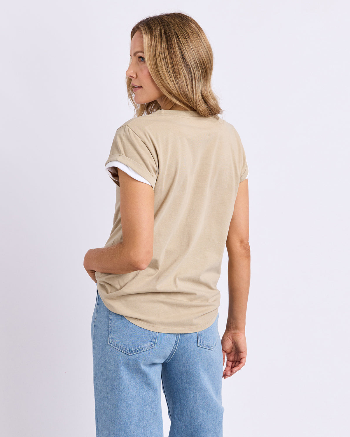 Foxwood Signature Tee - Oxford Oak