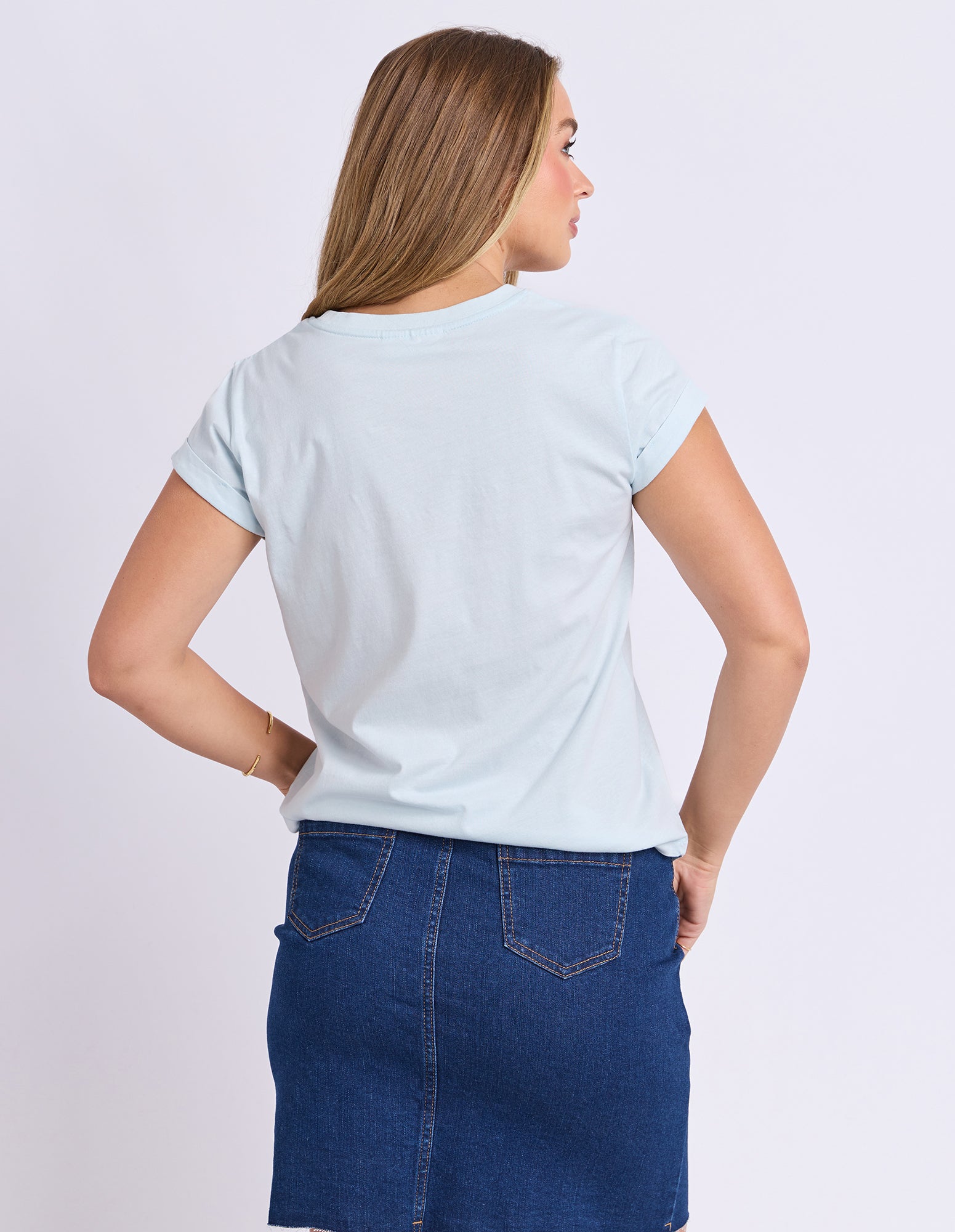 Image of Foxwood Signature Tee - Cool Blue