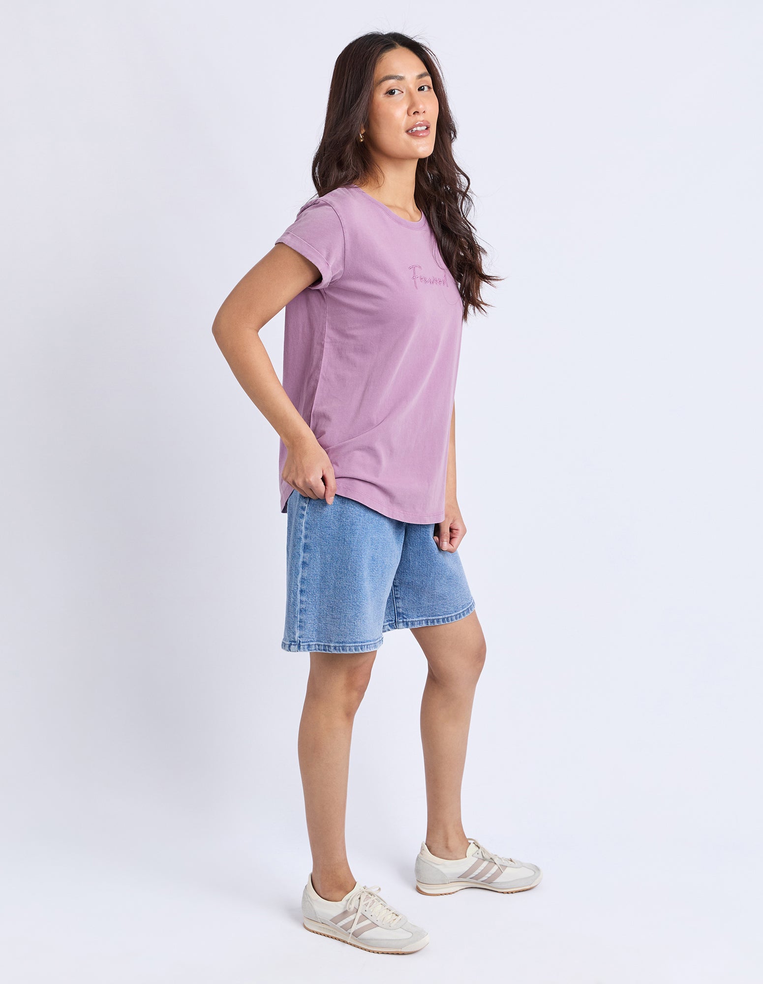 Image of Foxwood Signature Tee - Light Plum