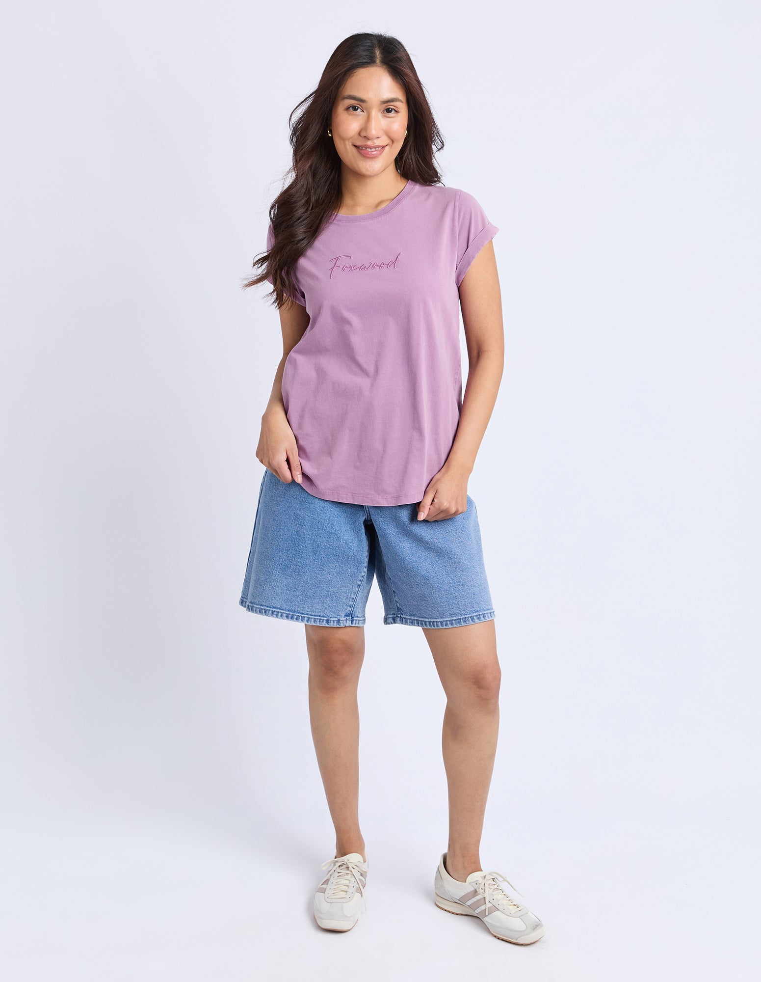 Image of Foxwood Signature Tee - Light Plum