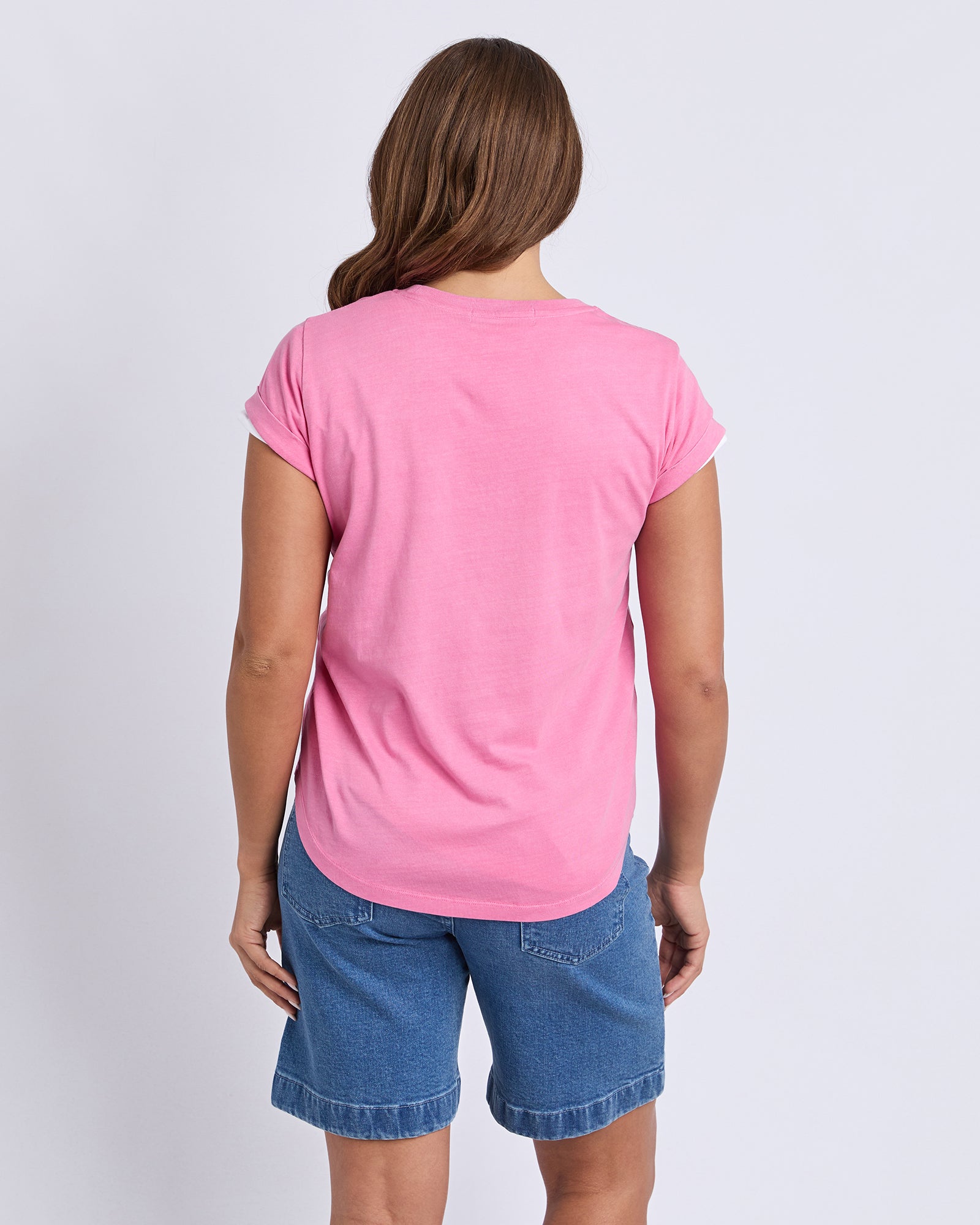 Image of Foxwood Signature Tee - Bubblegum Pink
