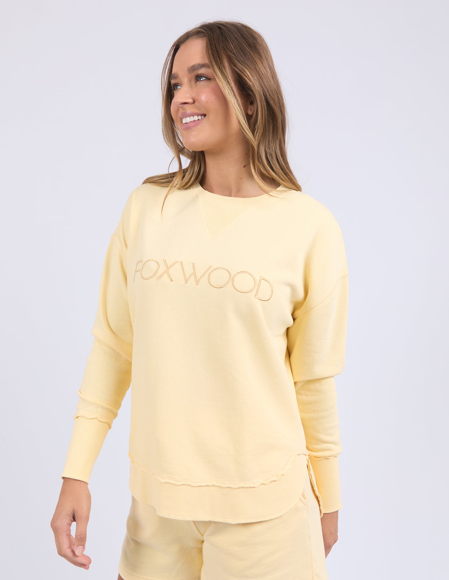Foxwood Simplified Crew - Lemon