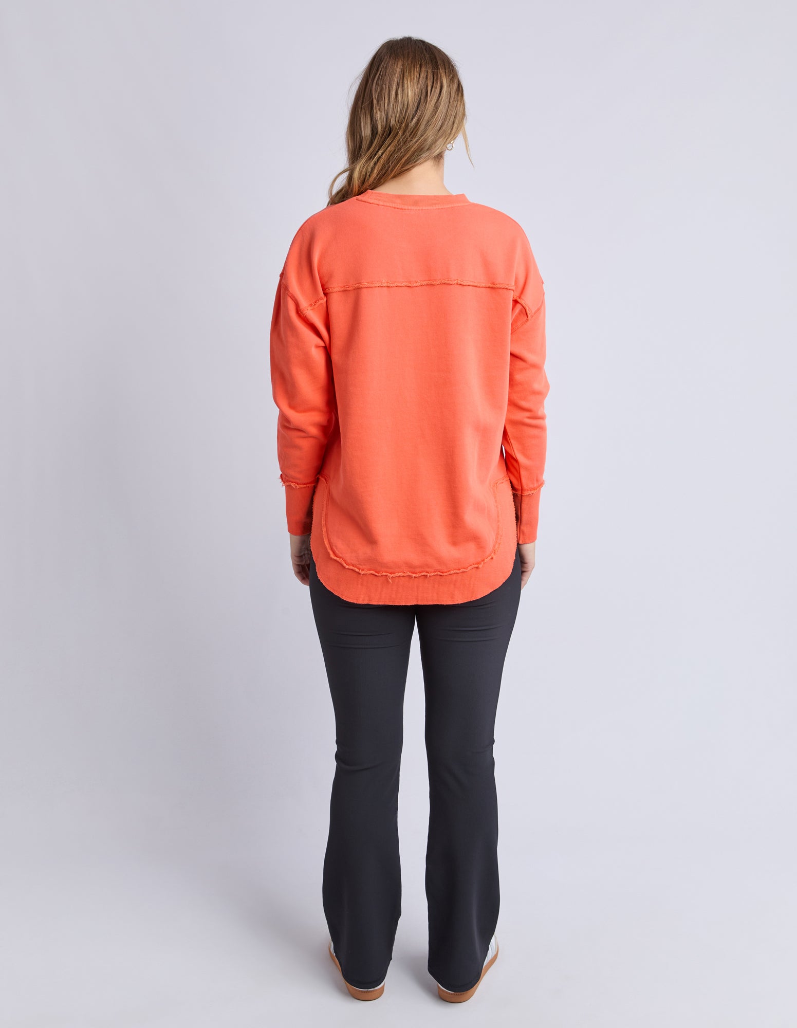 Image of Foxwood Simplified Crew - Orange Red