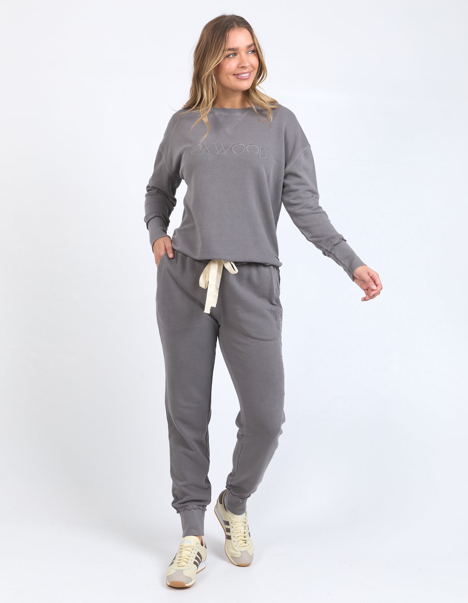 Foxwood Simplified Track Pant - Iron