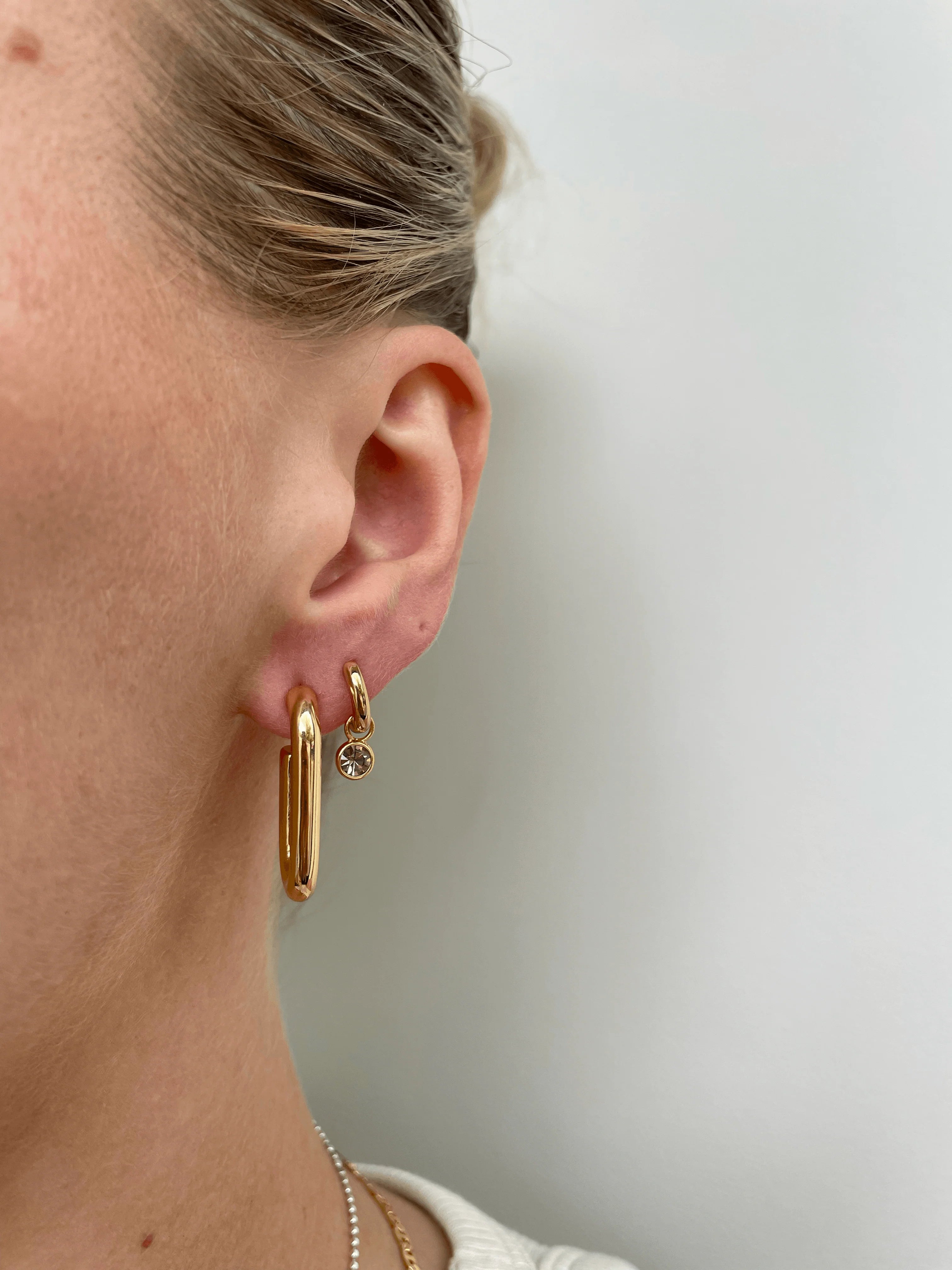 Collection of Zafino Tess Earrings - Gold in a gallery layout