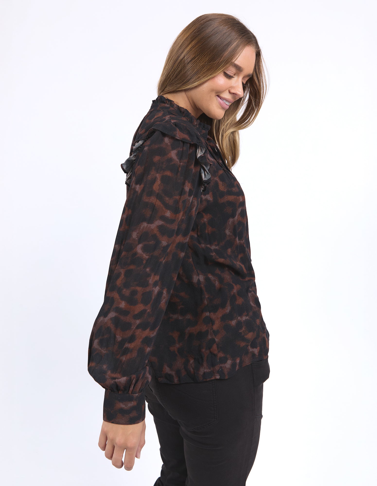 Collection of Foxwood Tulliana Top - Leopard in a gallery layout