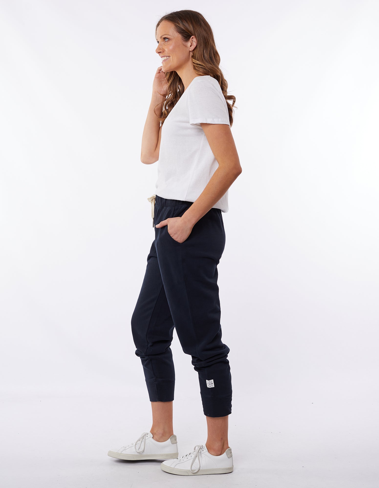 Collection of Elm Victoria Pant - Dark Sapphire in a gallery layout