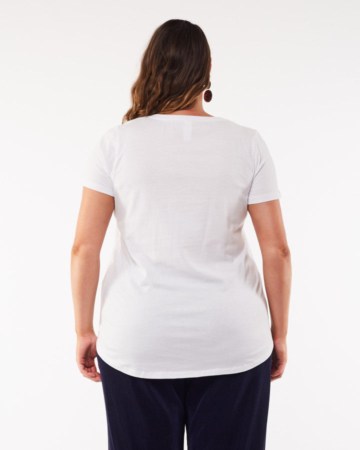 Collection of Elm Yeah Tee - White in a gallery layout