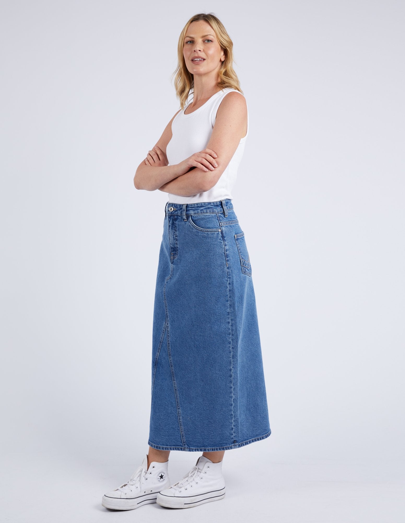 Image of zoe-midi-denim-skirt-blu-81D1350.BLU-5
